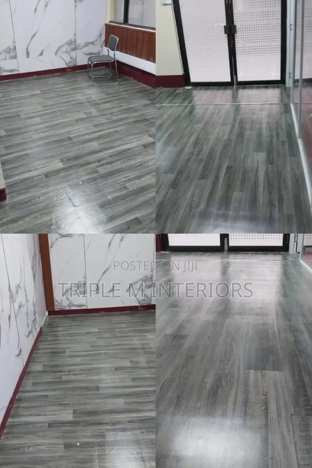 Classic Wood Look Vinyl Mkeka | Timeless Interior Design