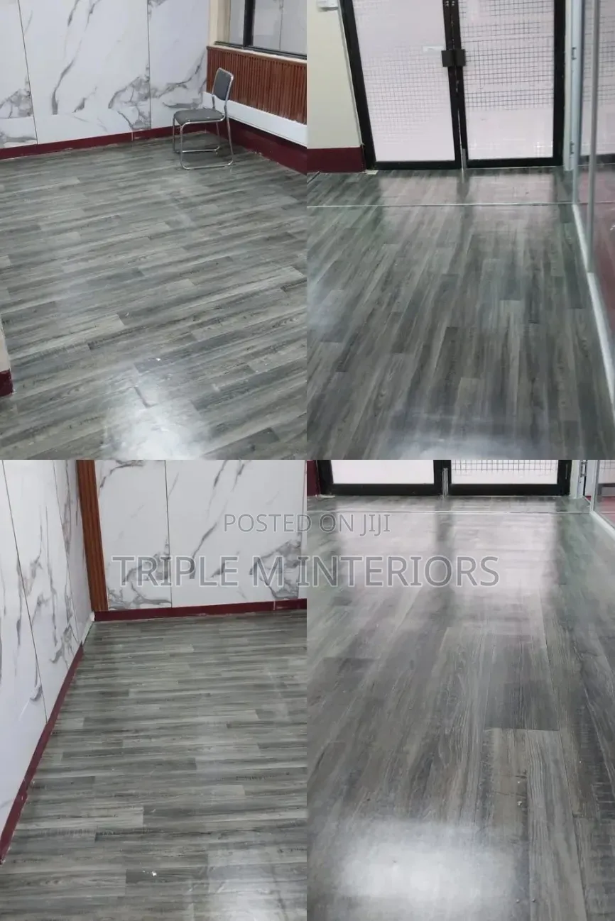 Classic Wood Look Vinyl Mkeka | Timeless Interior Design