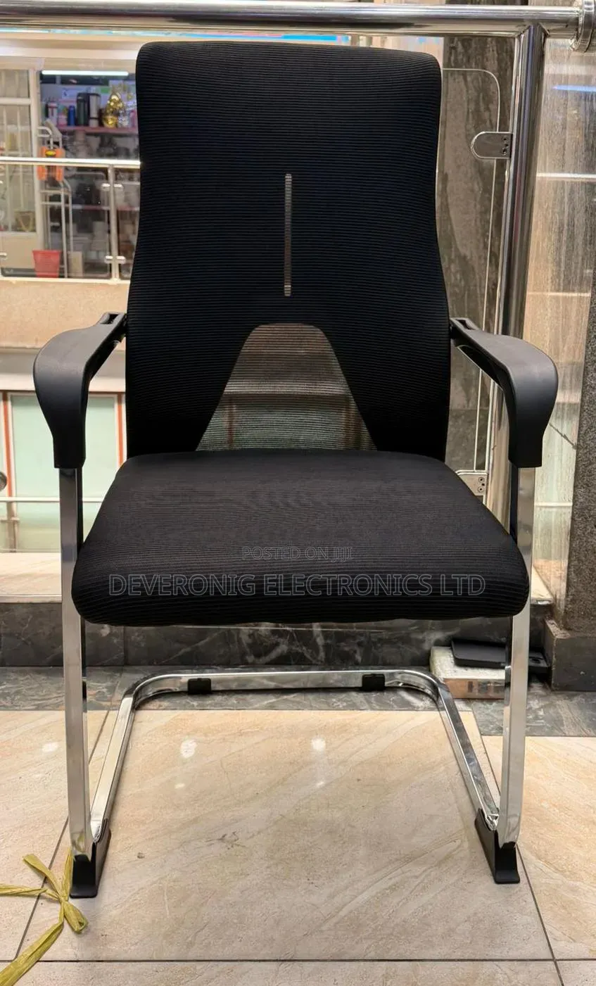 *Mesh Non -Rolling Guests Office Chair