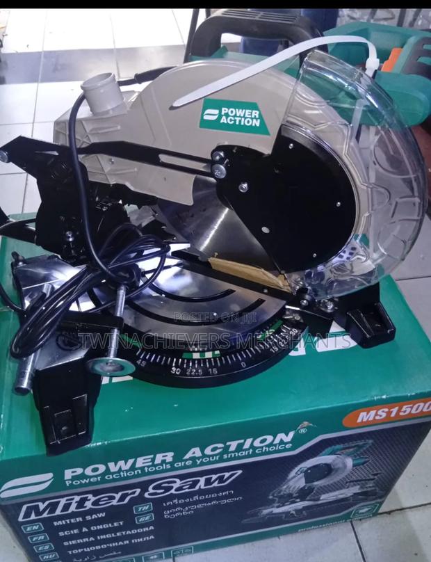 1500w Compound Miter Saw/Poweraction Miter Saw
