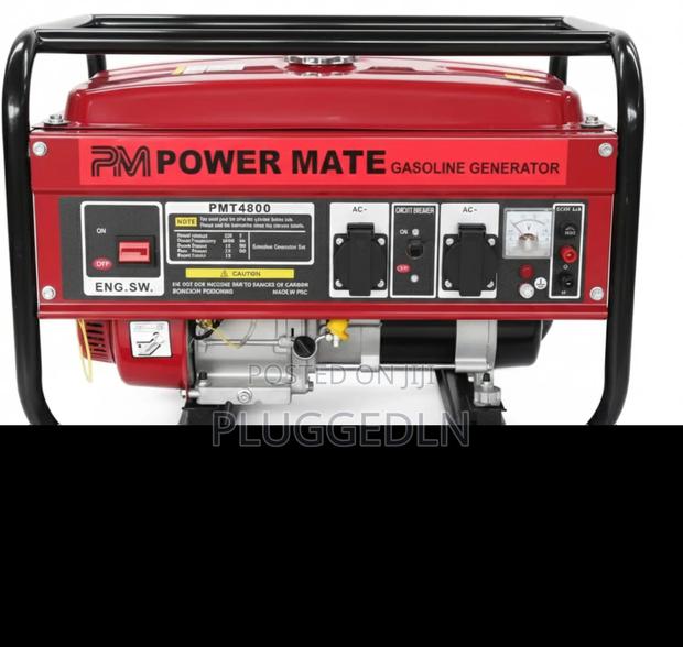 Powermate Pmt4800 Gasoline Generator 3kw Power Output.