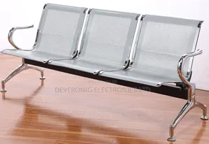 3-Link Non-Padded Waiting Bench