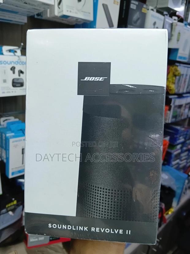 This Is a Bose Soundlink Revolve Ii Portable Bluetooth Speaker.