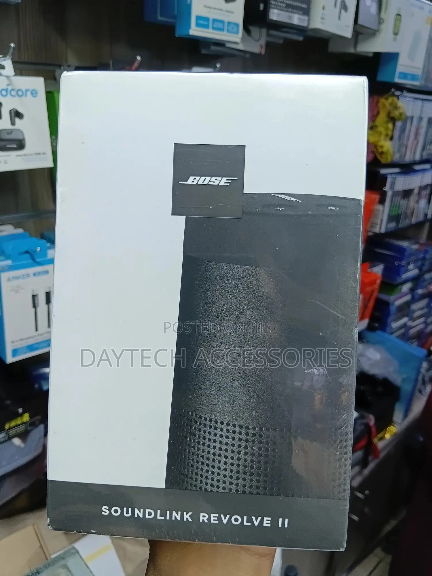 This Is a Bose Soundlink Revolve Ii Portable Bluetooth Speaker.