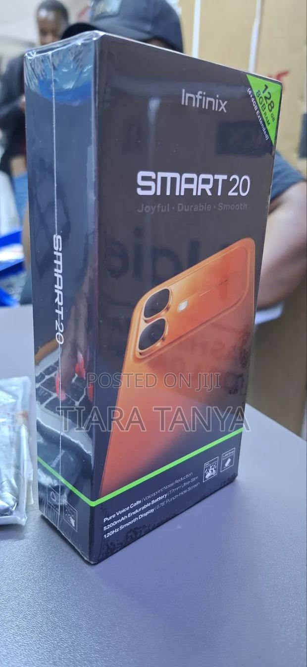 New Infinix Smart 20 128 GB Black