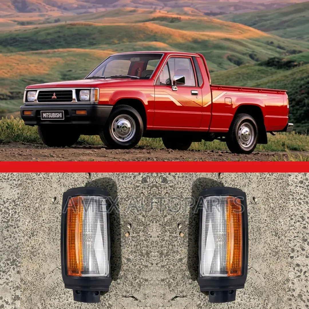 Corner Lamp Mitsubishi L200 Pickup 1989 - 2004 Black(Amex)
