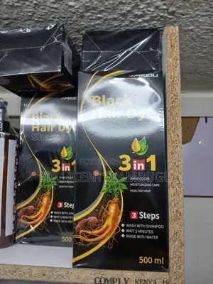 Meidu Black Hair Dye Shampoo 500ml