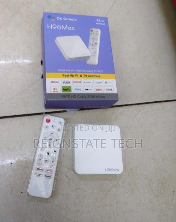 H96 Max Streaming Google Android 14 2gb Ram 16gb Tv Box Android Box - main view