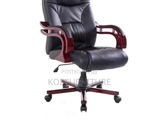 Office Chairs; Vienna Executive Leather Office Ceo Chairs - thumbnail 3