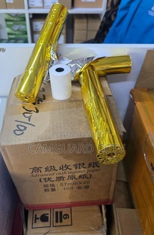 57mm Thermal Receipt Printer Rolls – 100 Pieces Box Pack - main view