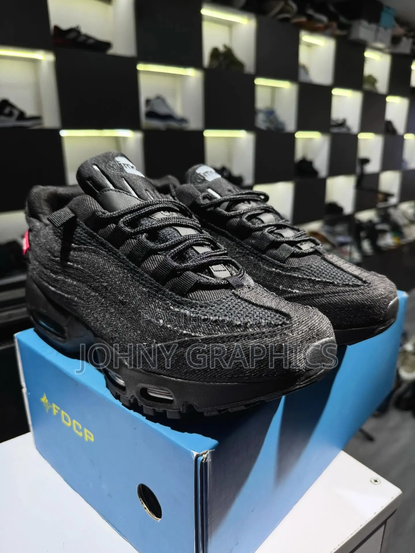 Nike Air Max 95 - Black Denim Edition (New in Box)