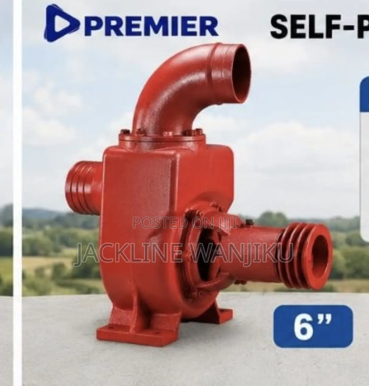 6” Self Priming Water Pump Machine/ Self Priming Water Pump 15hp
