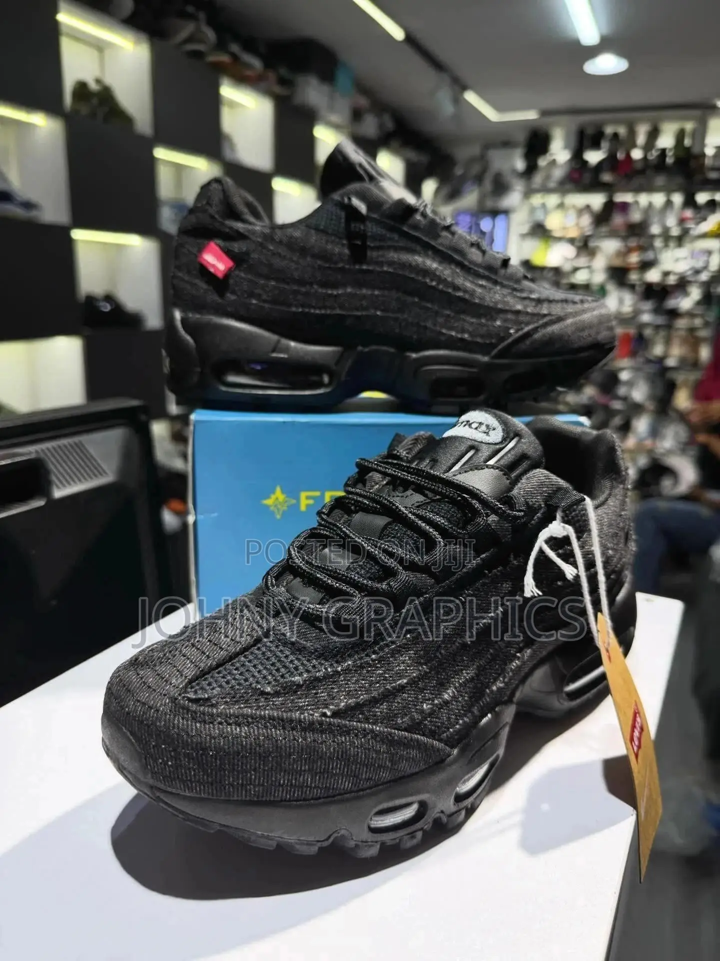Nike Air Max 95 - Black Denim Edition (New in Box)