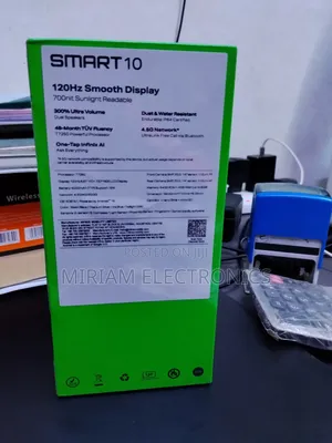 New Infinix Smart 10 64 GB Black