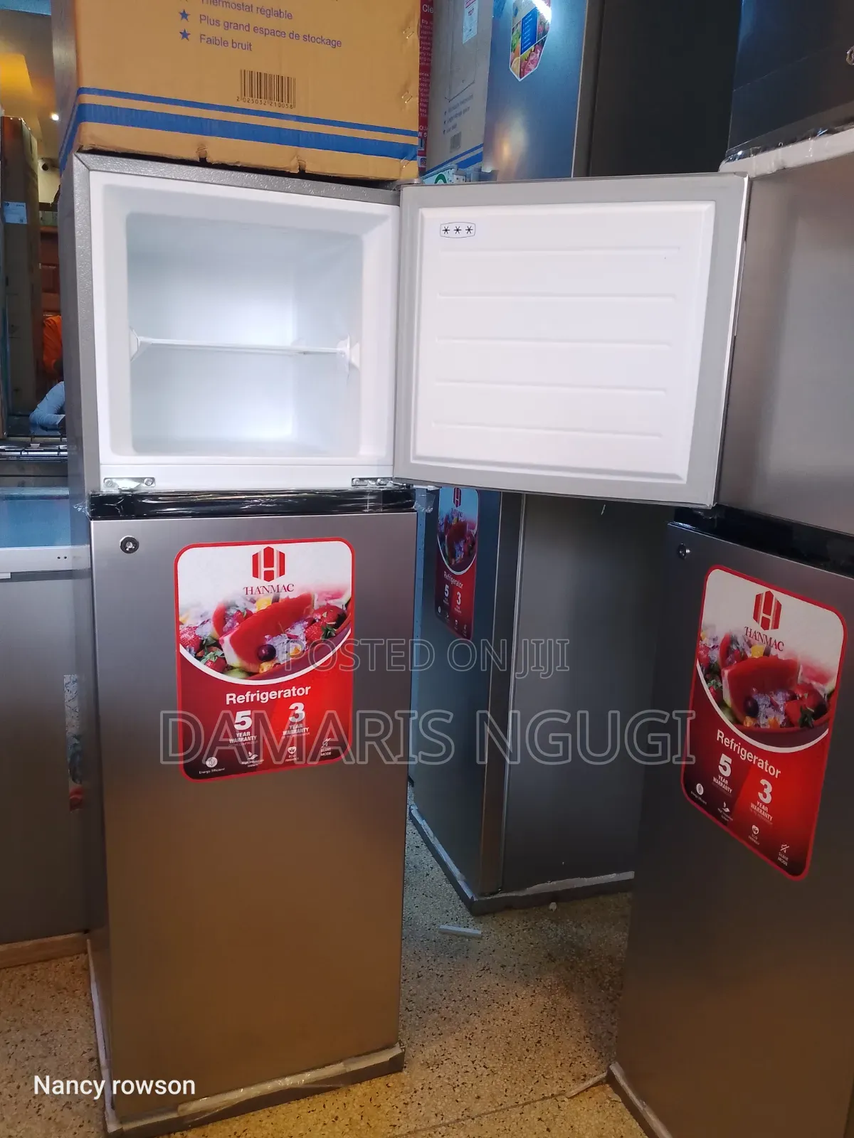 Hanmac Double Door Fridge