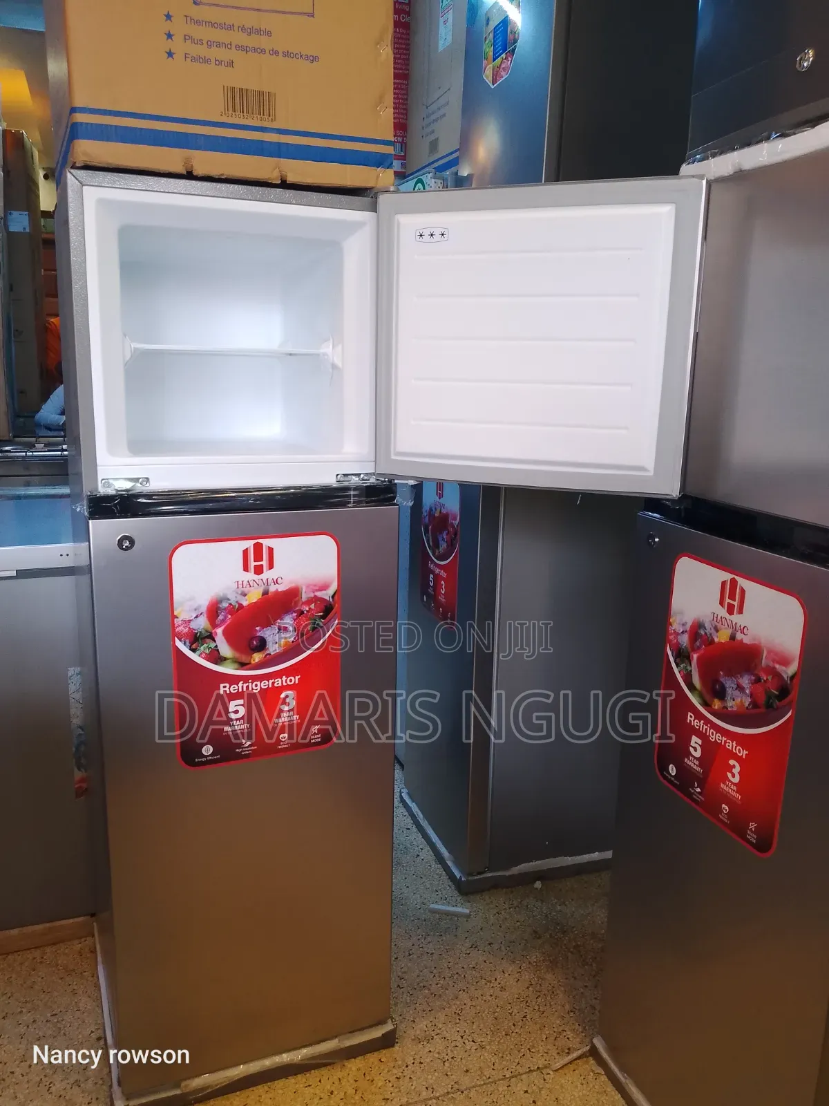 Hanmac Double Door Fridge