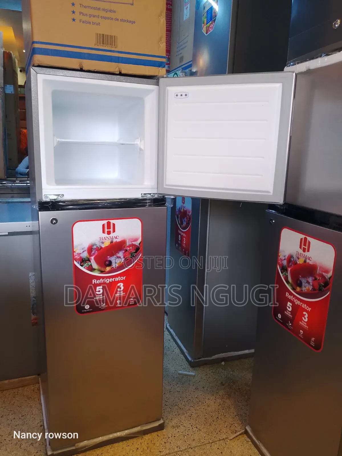 Hanmac Double Door Fridge