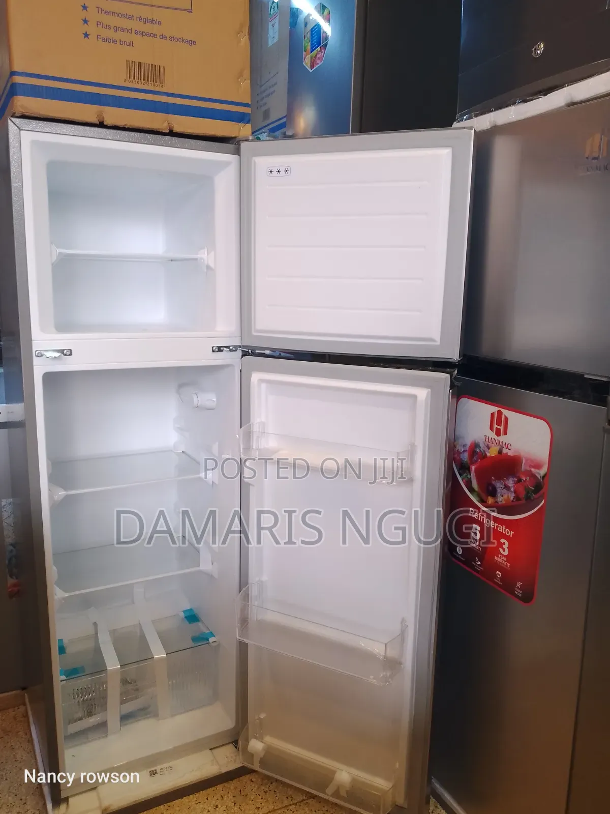 173litres Double Door Fridge
