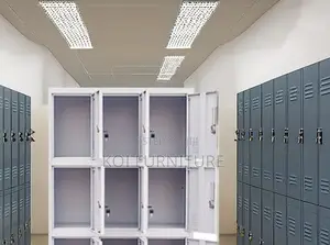 Office Cabinet; Artiss Executive Steel Cabinet With 12 Lockers