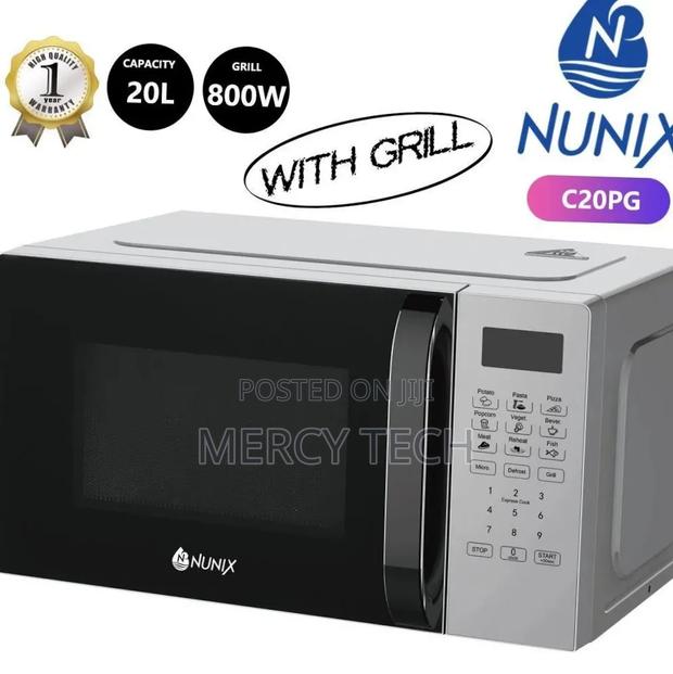 *Nunix C20pg 20l Digital Microwave Oven With Grill - main view