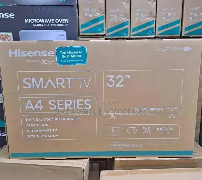 Hisense Tv 32 Inches A4 Compact Smart Viewing for Every Space