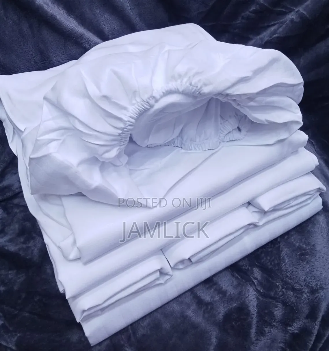 1 Fitted Bedsheet + 1 Straight Bedsheet + 4 Pillowcases Set - Rh