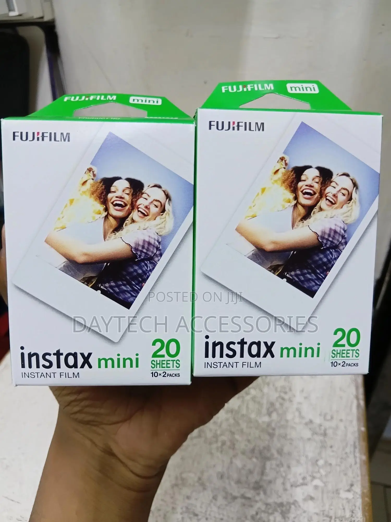 Fujifilm Instax Mini Instant Film Containing 20 Exposures Sheets.