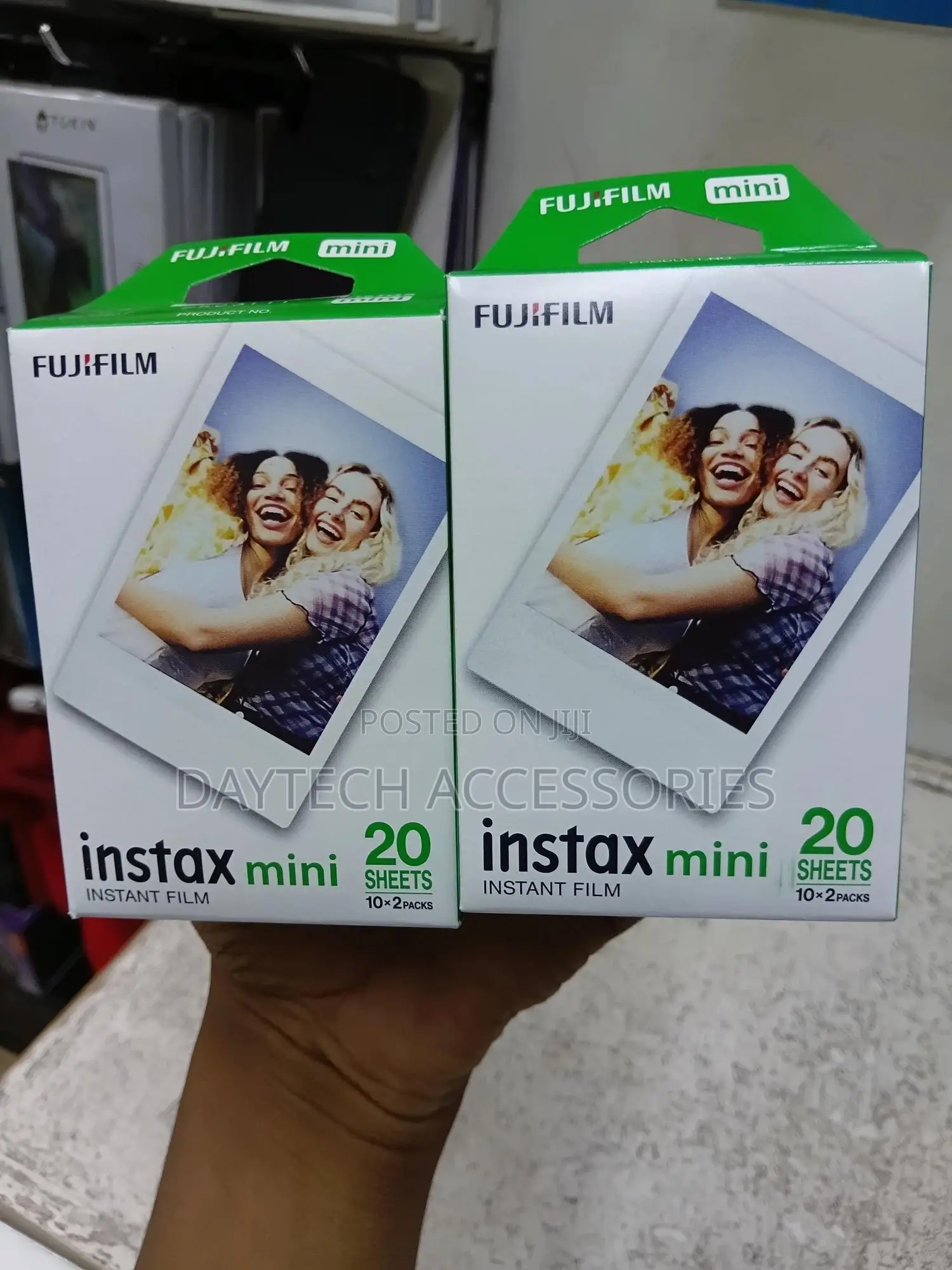 Fujifilm Instax Mini Instant Film Containing 20 Exposures Sheets.