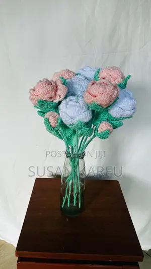 Crochet Flowers Bouquet