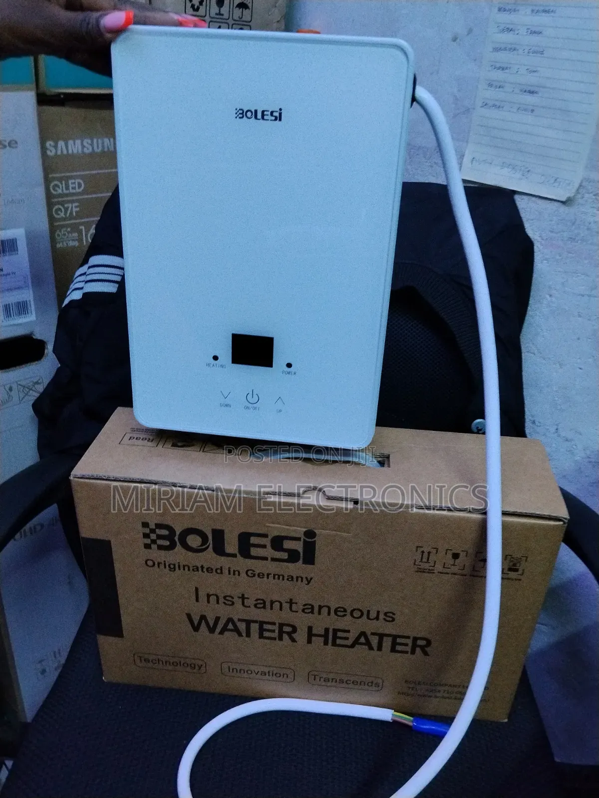 Bolesi BLS-X1-60 Instant Heated Water Heater (6000w)