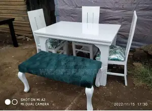 White Dining Set