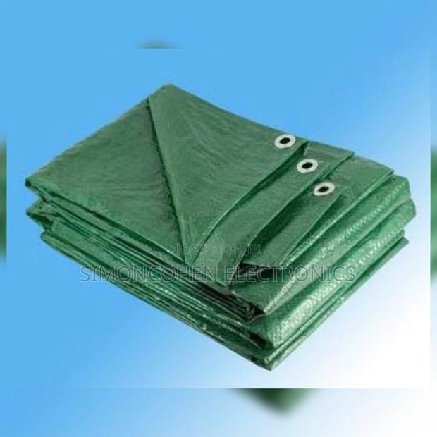 Green 4×6 Tarpaulin Canvas