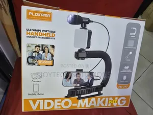 Stabilizer All In One Content Creator Kit With Mic Light Remote Contro
