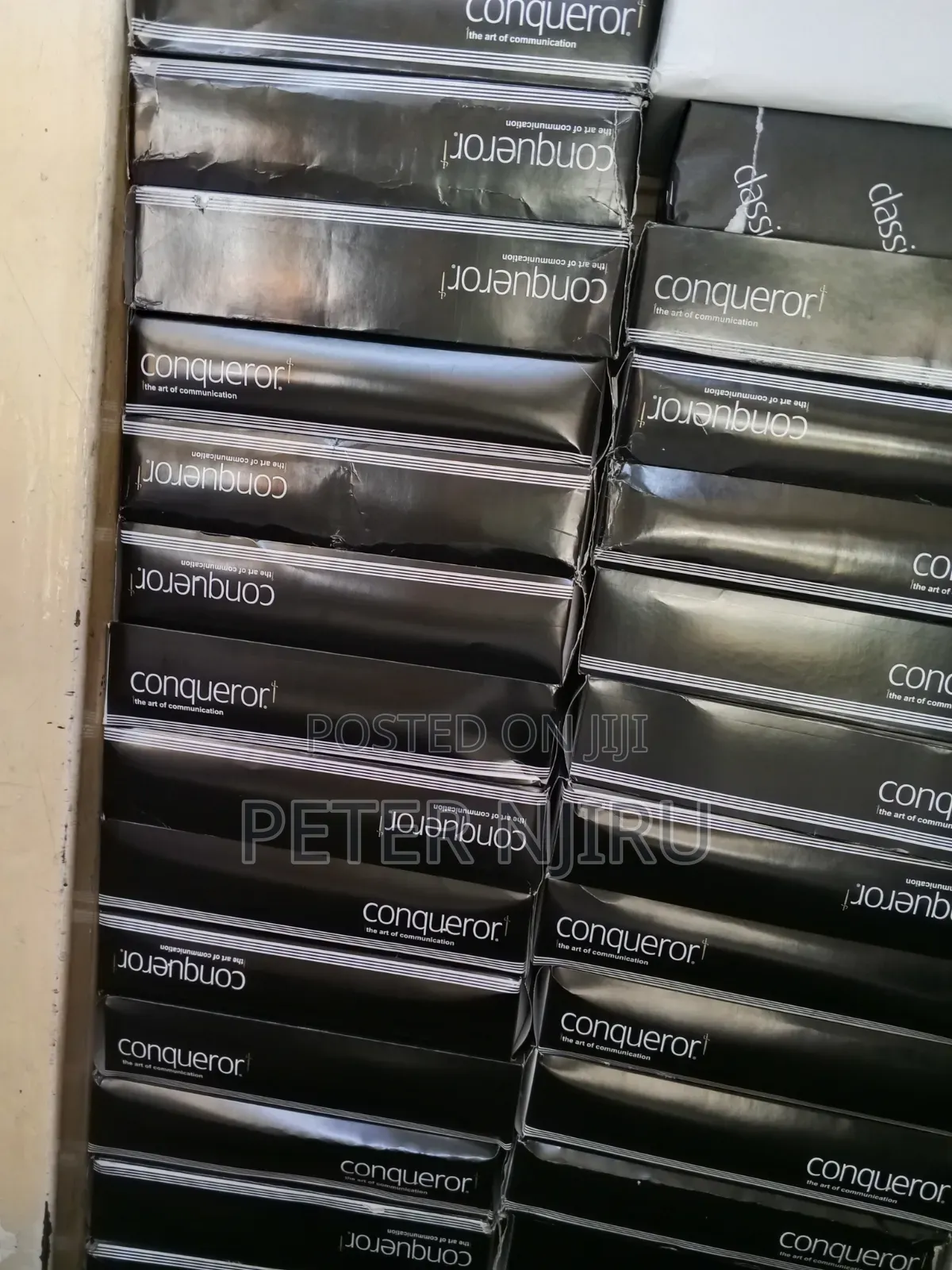 100 G Ream of Conqueror Papers Available