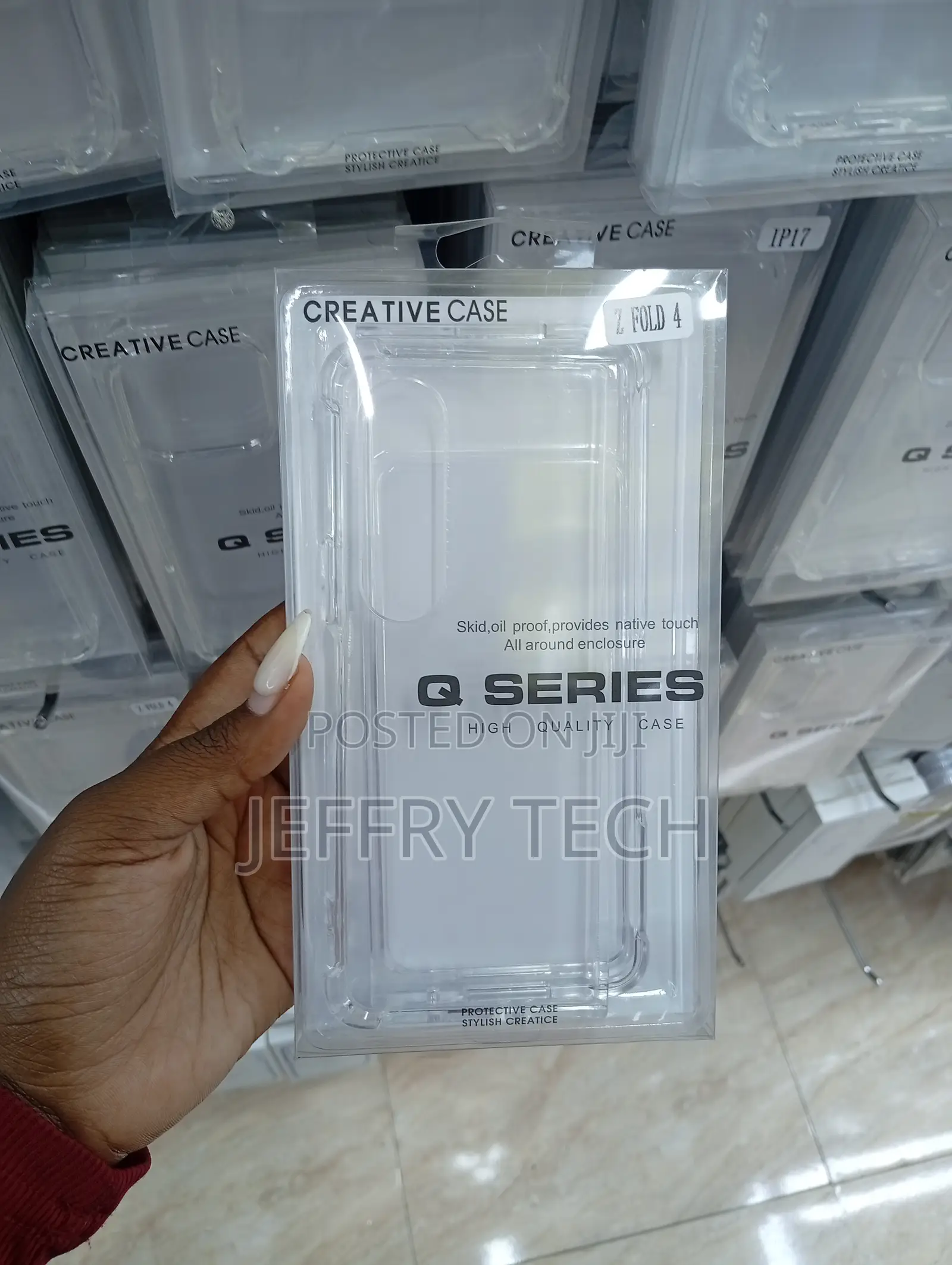 Samsung Galaxy Z Fold 4 Ultra Slim Thin Crystal Clear Case
