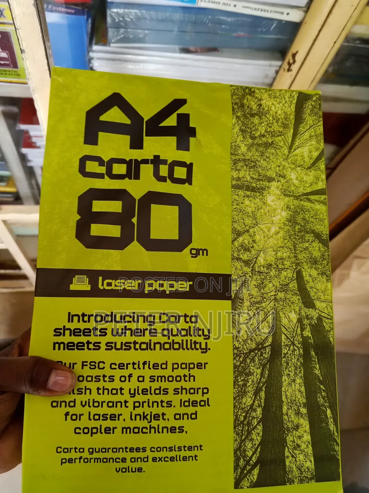 A4 Carta 80 SGM Printing Papers