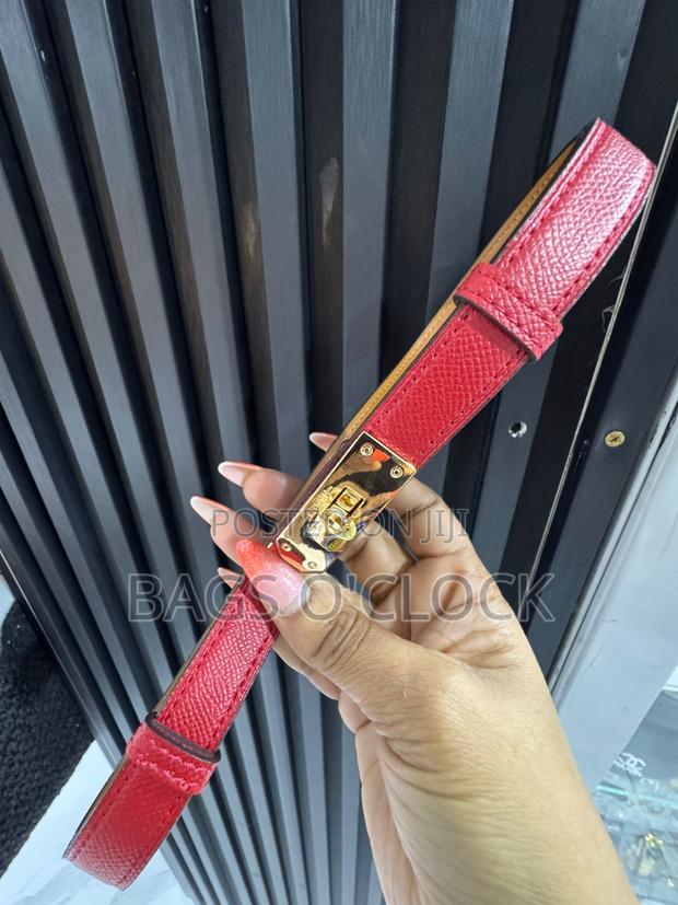 Luxury Hermès Kelly 18 Adjustable Leather Belts - Various Colors - thumbnail 8
