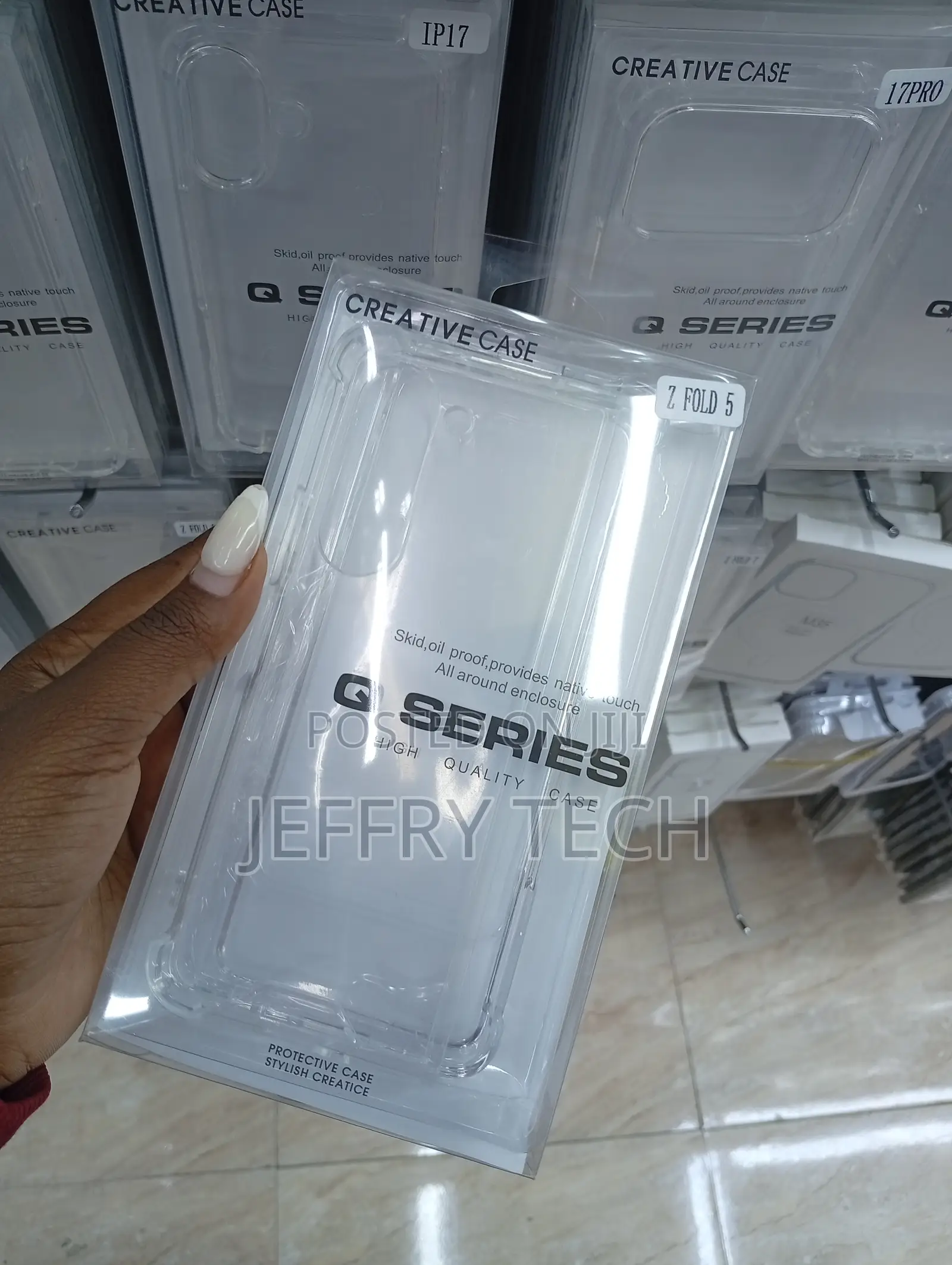 Samsung Galaxy Z Fold 5 Ultimax Guard Case Clear