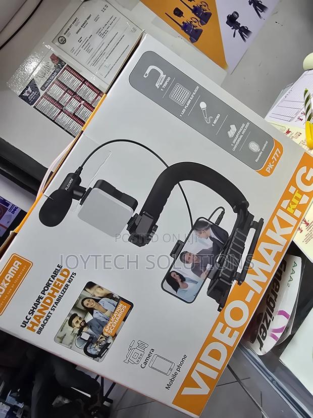 Professional Mobile Phone Video Making Kit With Led Flash - thumbnail 2