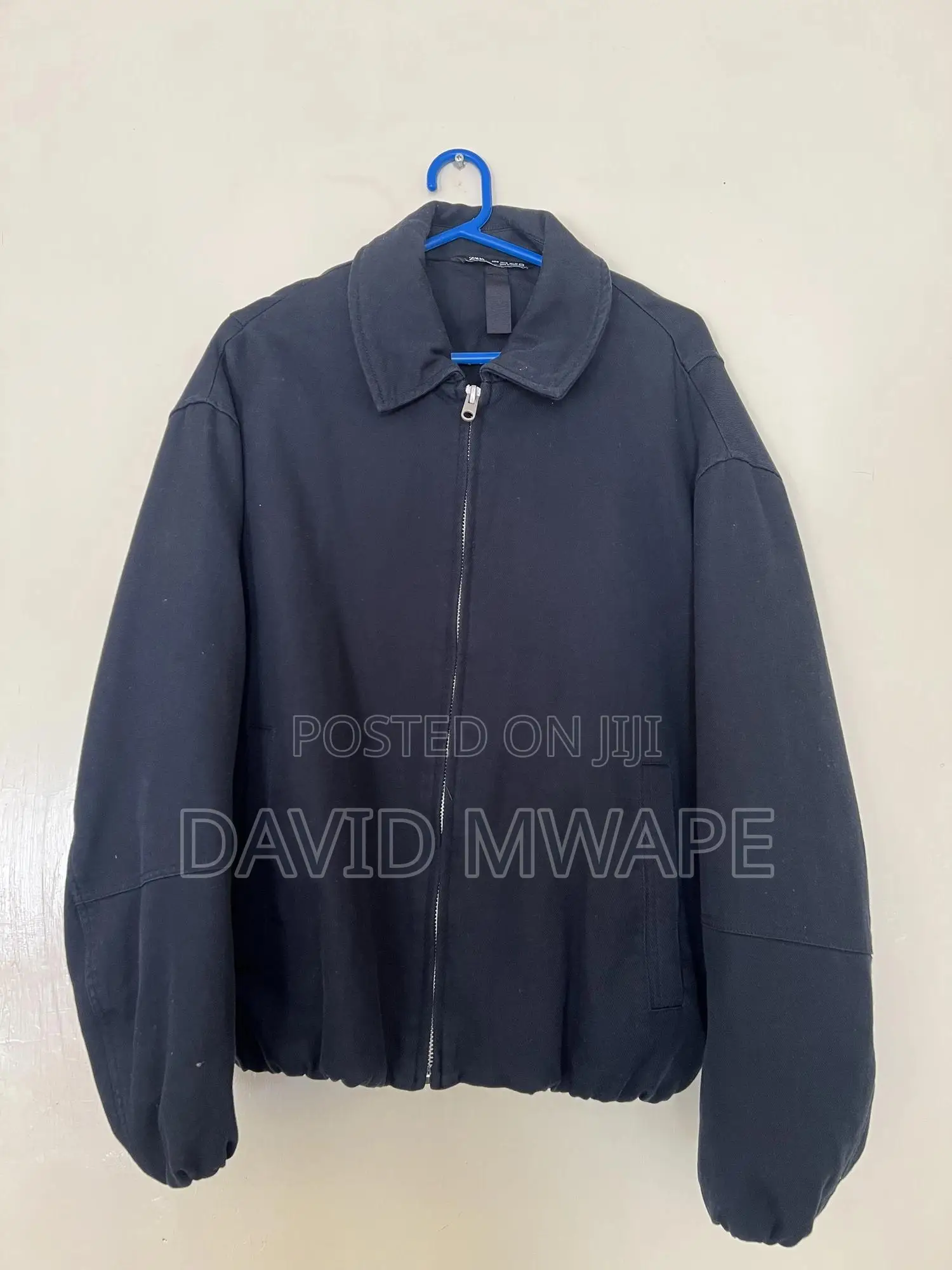 Original Zara Navy Bomber Jacket
