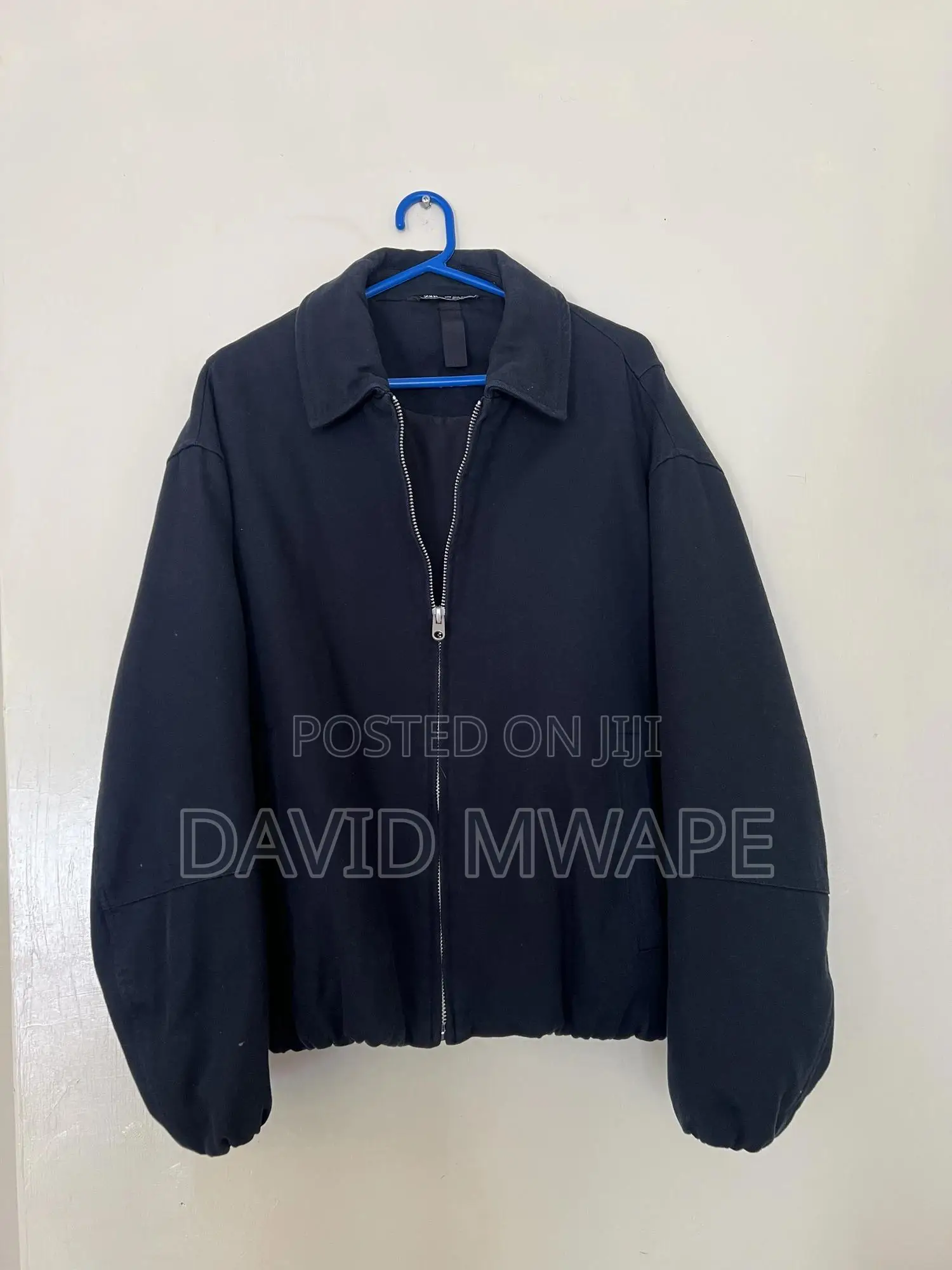 Original Zara Navy Bomber Jacket