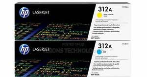 Yellow/Cyan Color Toners (Hp312)