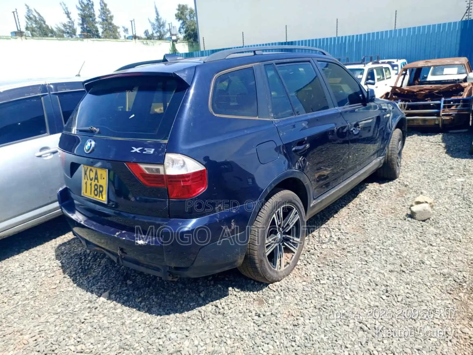 BMW X3 2007 Blue