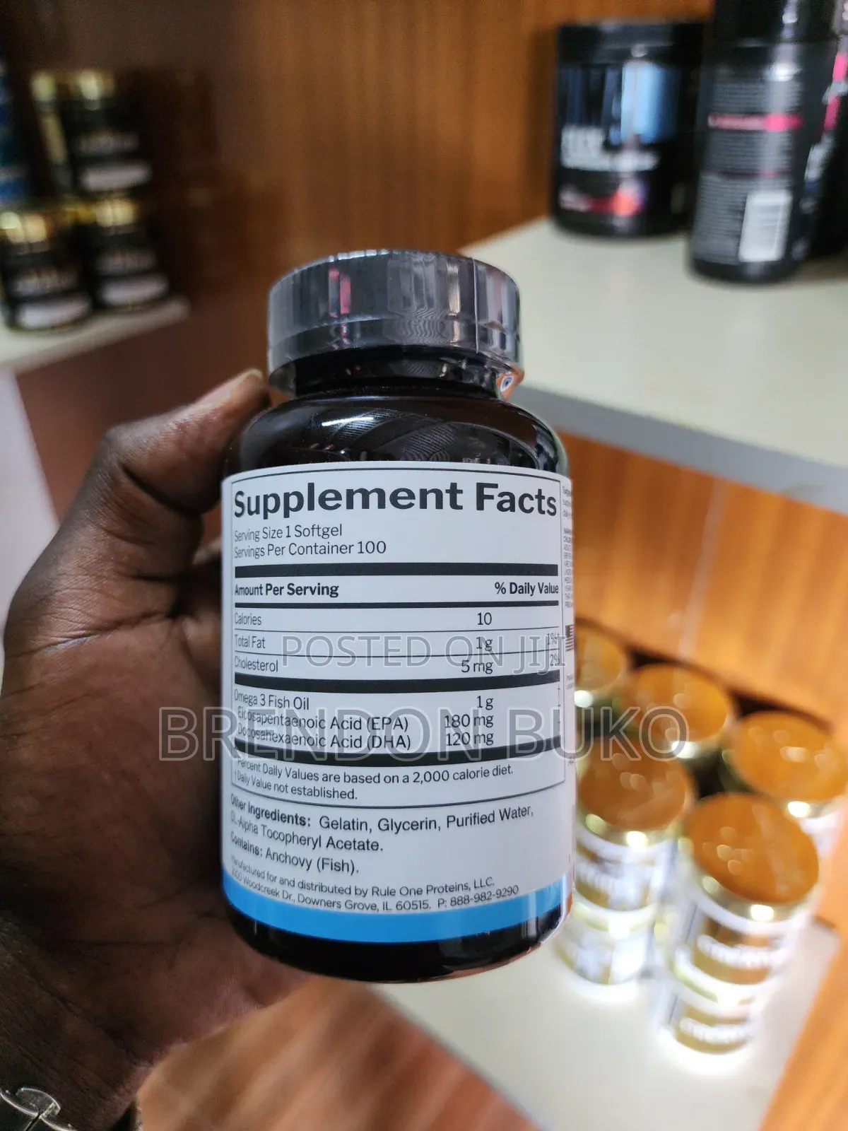 Fish Oil Omega-3 Fatty Acids
