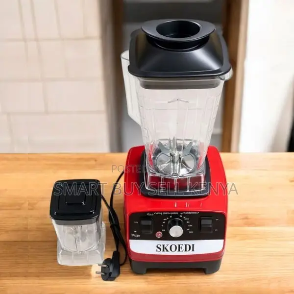 Convenient Double Jars 2-in-1 2.5l Skoedi 4500w Blender and Grinder