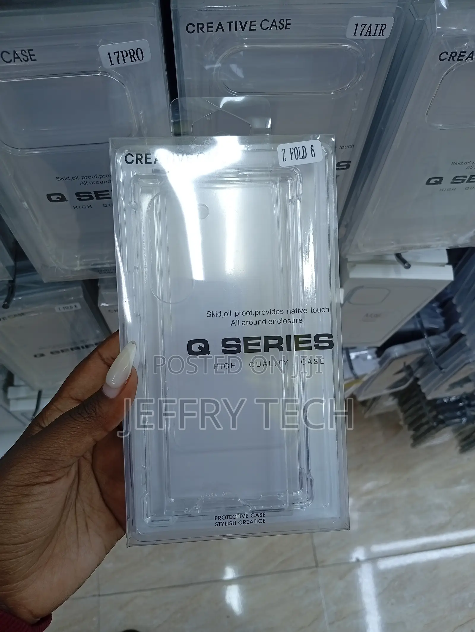 Samsung Galaxy Z Fold 6 Original Premium Transparent Case