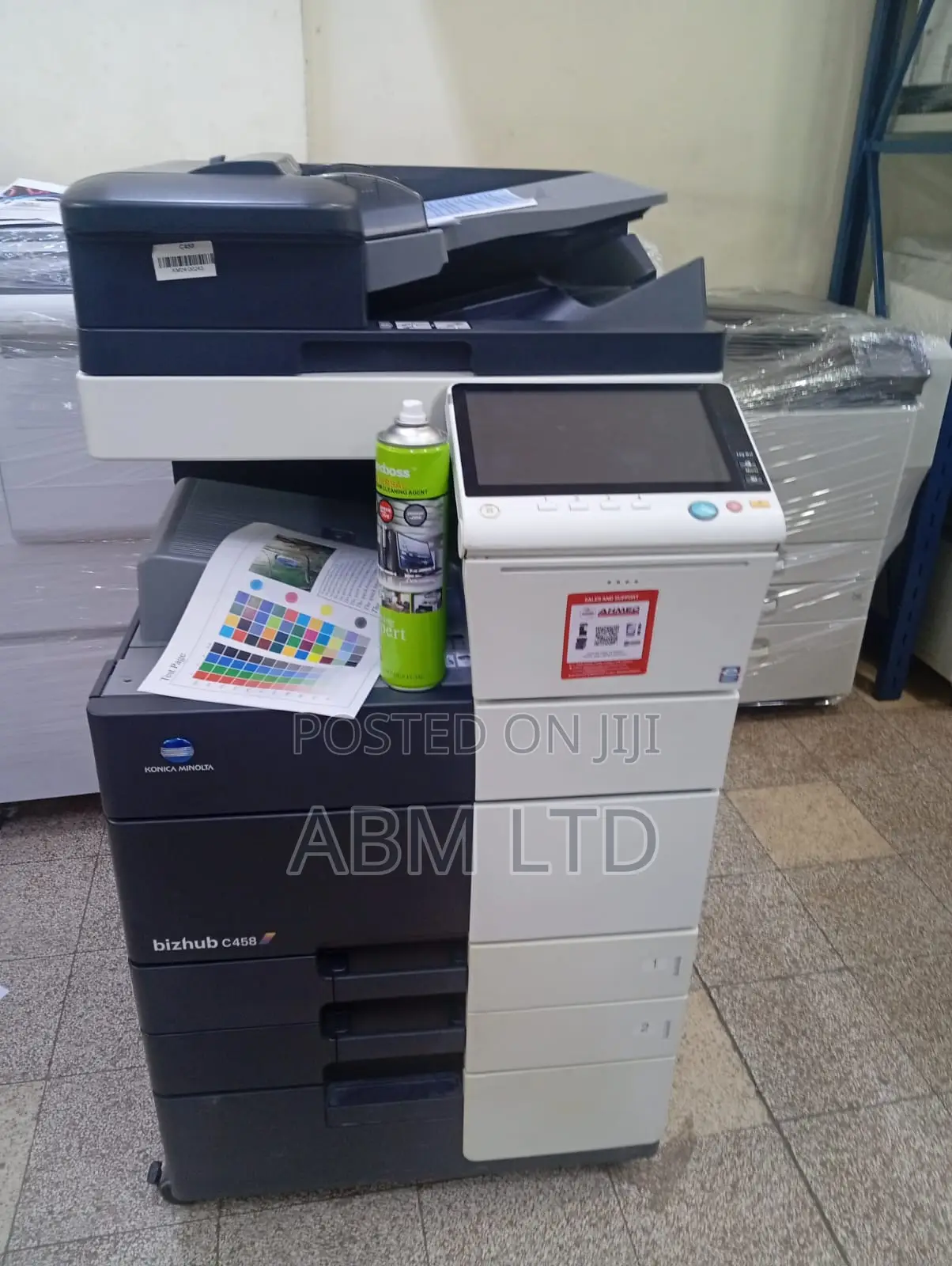 Konica Minolta C458 MFP- With Ability to Print on Various Paper Sizes