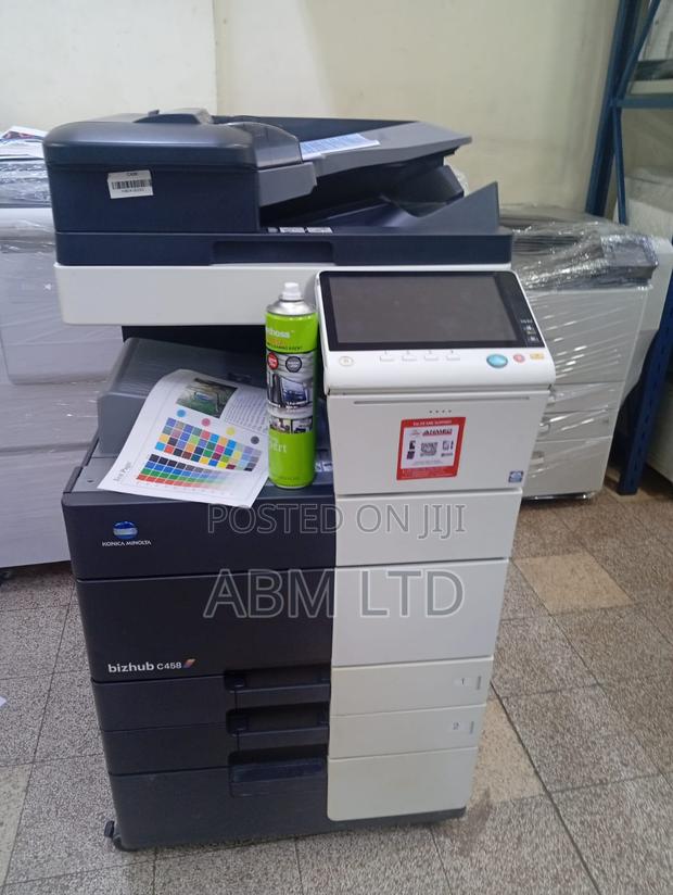 Konica Minolta C458 MFP- With Ability to Print on Various Paper Sizes
