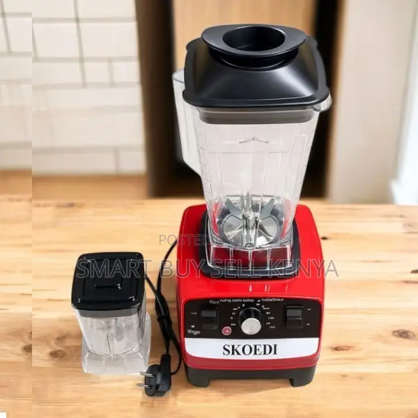 Efficient Motor Cooling 2-in-1 2.5l Skoedi 4500w Blender and Grinder