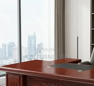 Office Desk; 1.8 Meters Executive Mahogay Desk